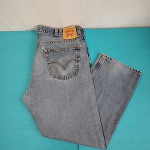 Levi's 505 Men's Regular Fit Straight Jeans Size 42X30